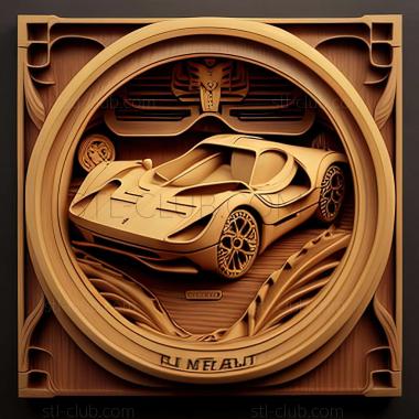 3D модель Ferrari Can Am (STL)